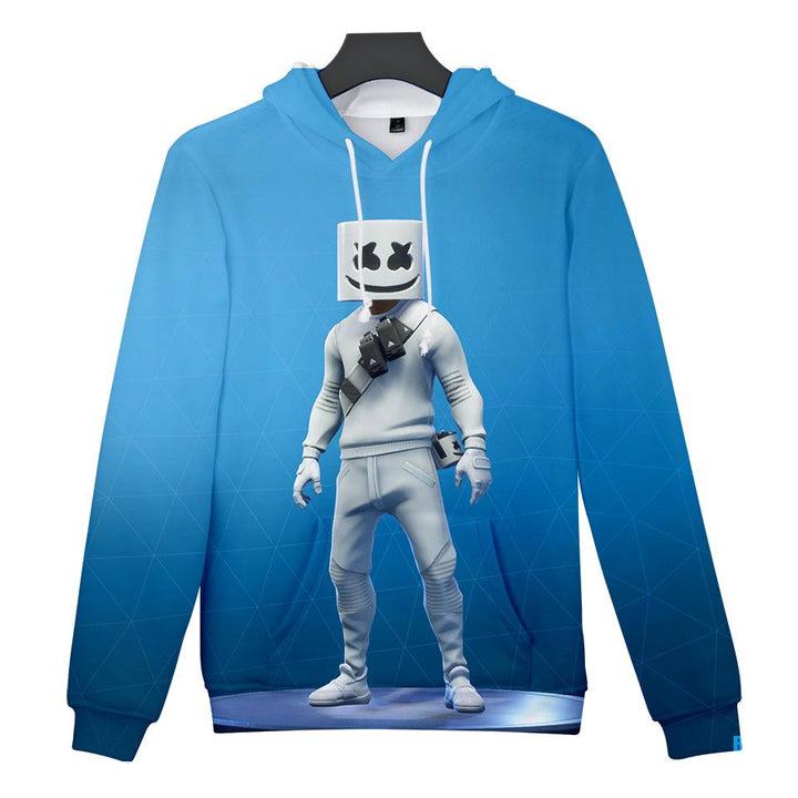 3D Marshmello Sweatshirt Casual Hoodie - mihoodie