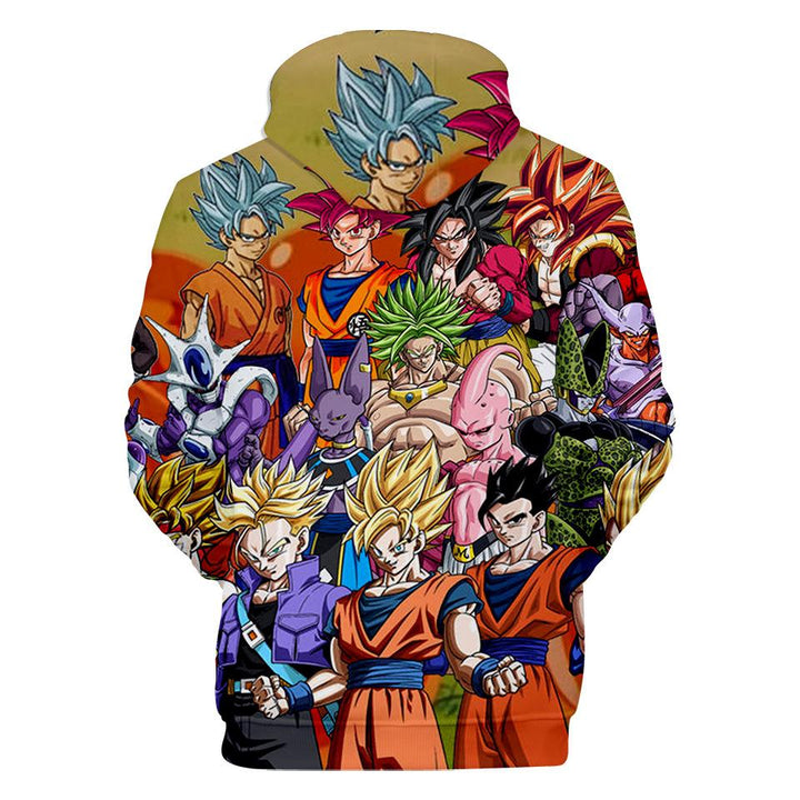 Dragon Ball Super Broly 3D Hoodie - mihoodie