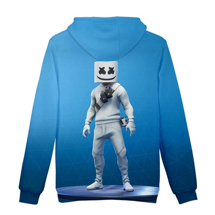 3D Marshmello Sweatshirt Casual Hoodie - mihoodie