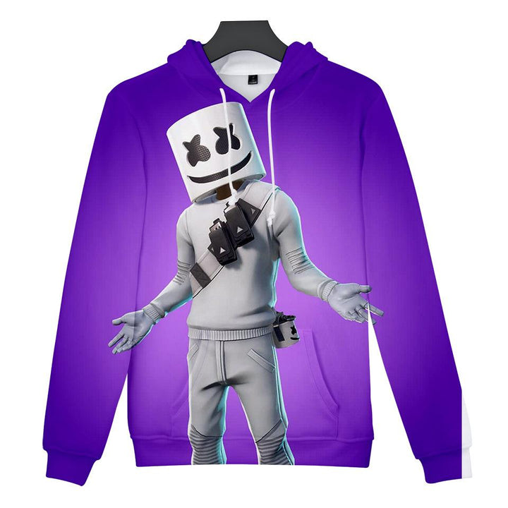 3D Marshmello Sweatshirt Casual Hoodie - mihoodie