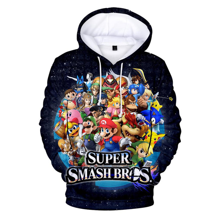 Fashion Super Smash Bros 3D Hoodie - mihoodie