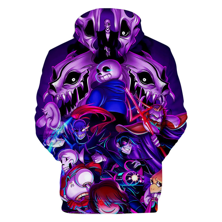 Big Boys Undertale sans 3D Hoodie - mihoodie