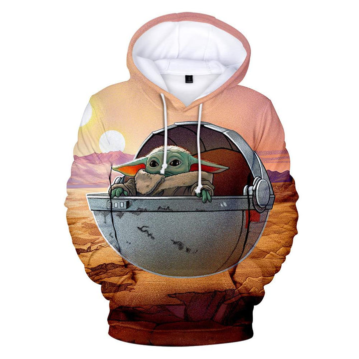 Fashion Yoda 3D Hoodie - mihoodie