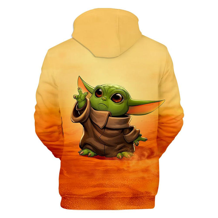 Fashion Yoda 3D Hoodie - mihoodie