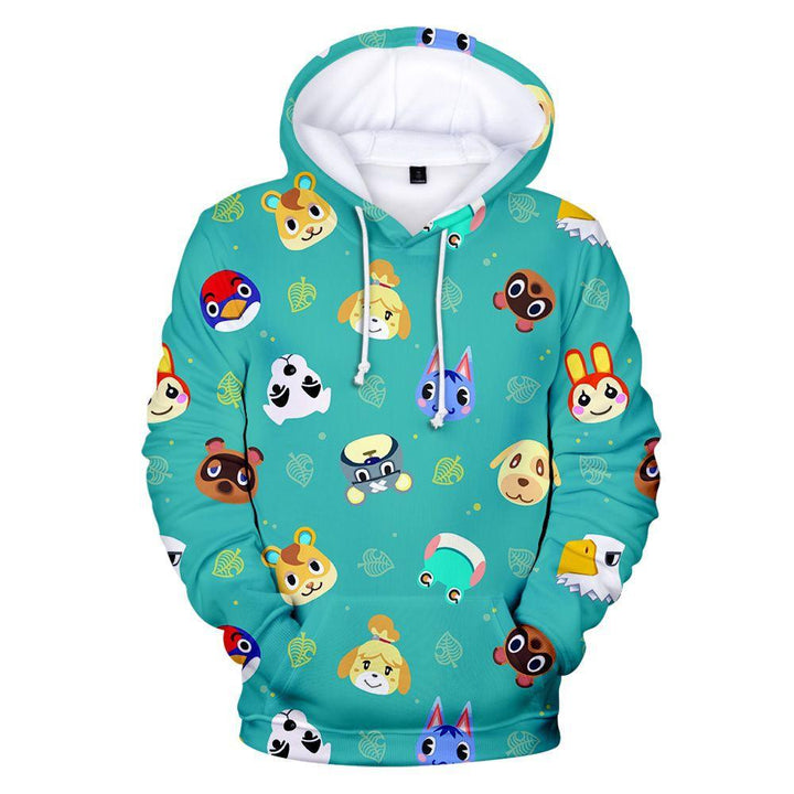 Animal Crossing Characters 3D Hoodie - mihoodie