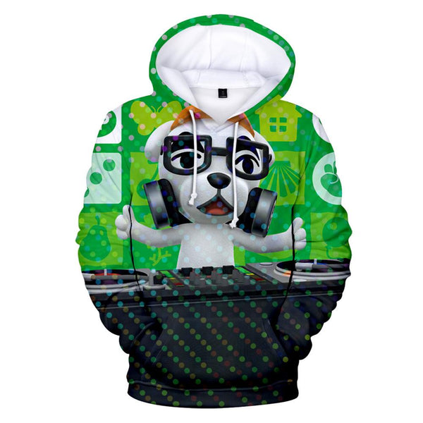 Animal Crossing Dog K.K. Slider Hoodie - mihoodie