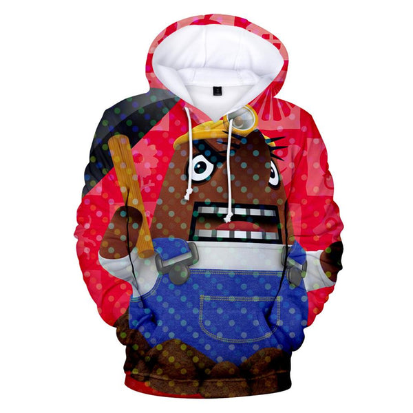 Animal Crossing  Mr. Resetti 3d Hooide - mihoodie