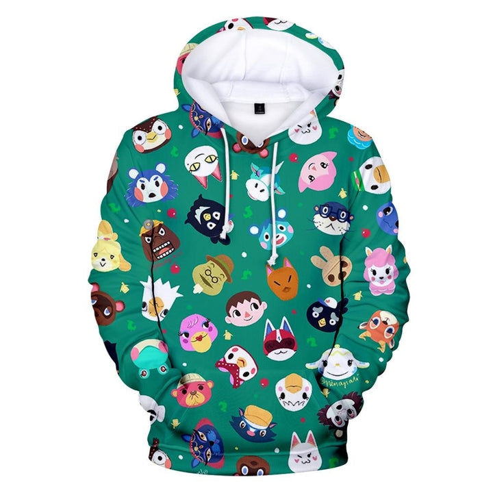 Animal Crossing Characters 3D Hoodie - mihoodie