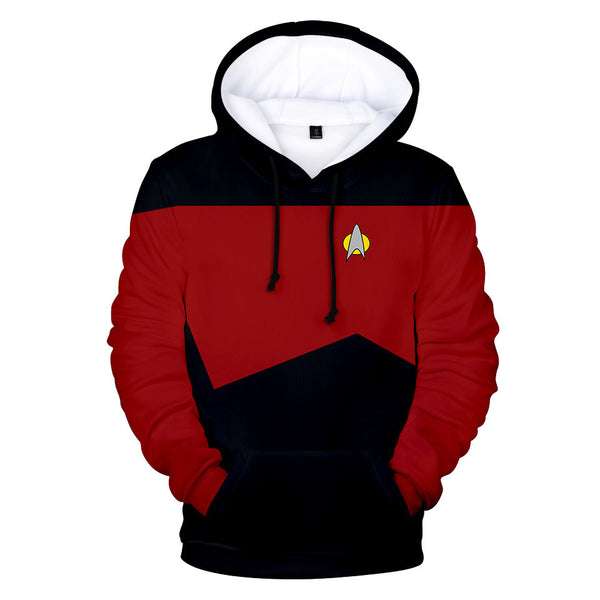 Men's Star Trek Cosplay Hoodie Unisex Sweatshirt - mihoodie