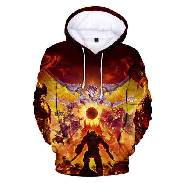 Fashion Doom Eternal 3D Hoodie - mihoodie