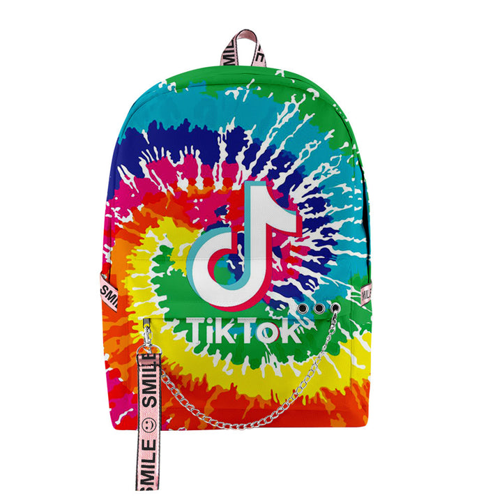 Tik TOK 3D Full Printed Backpack - mihoodie