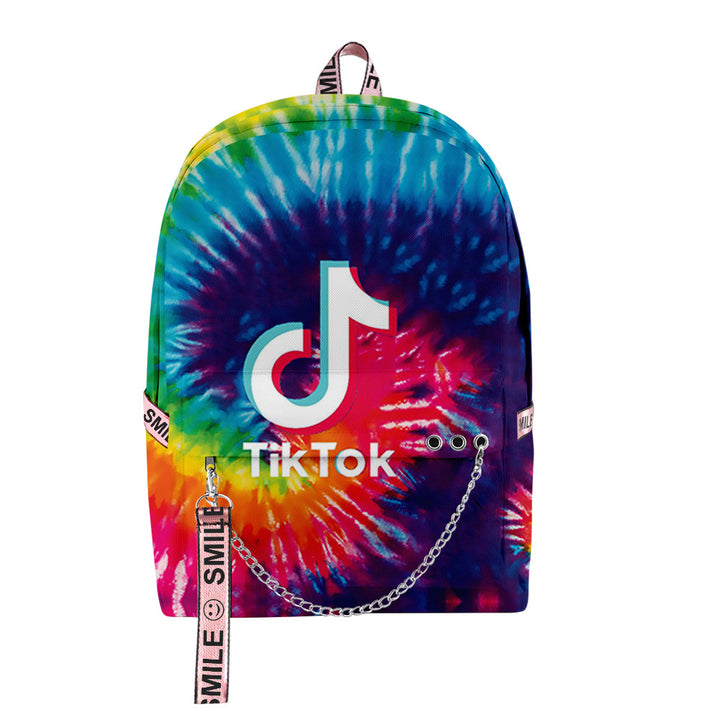 Tik TOK 3D Full Printed Backpack - mihoodie