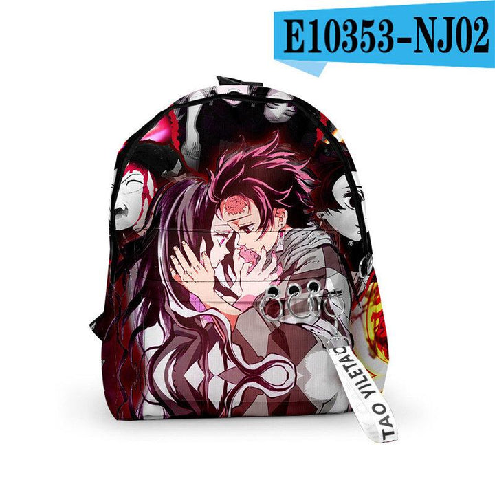 Demon slayer 3D Guimie Printed School Backpack Fashion Student Backpacks - mihoodie