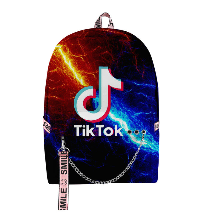 Tik TOK 3D Full Printed Backpack - mihoodie