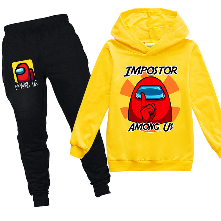 Kids Among Us Impostor  Hoodie and Pants 2pcs - mihoodie