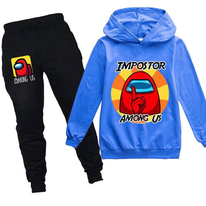 Kids Among Us Impostor  Hoodie and Pants 2pcs - mihoodie