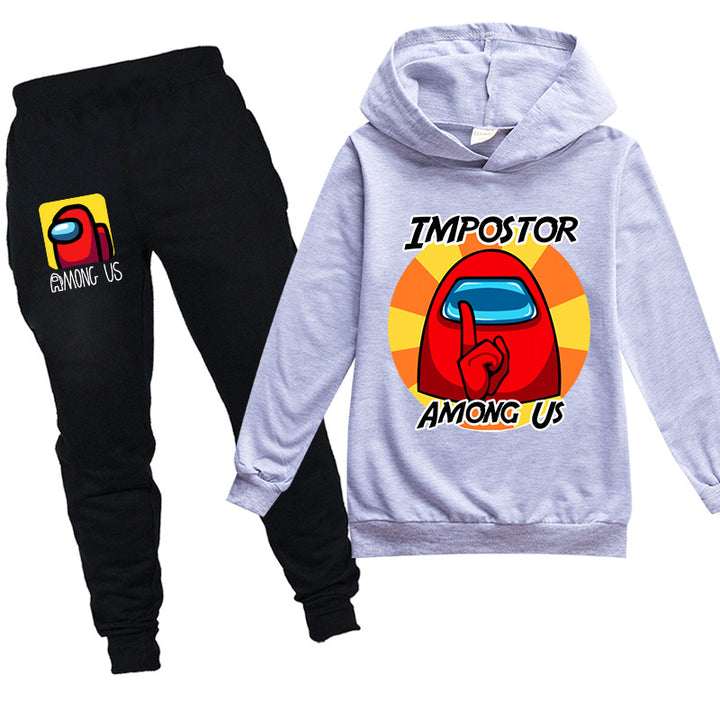 Kids Among Us Impostor  Hoodie and Pants 2pcs - mihoodie