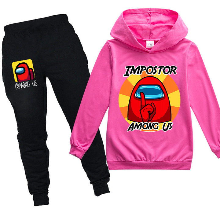 Kids Among Us Impostor  Hoodie and Pants 2pcs - mihoodie