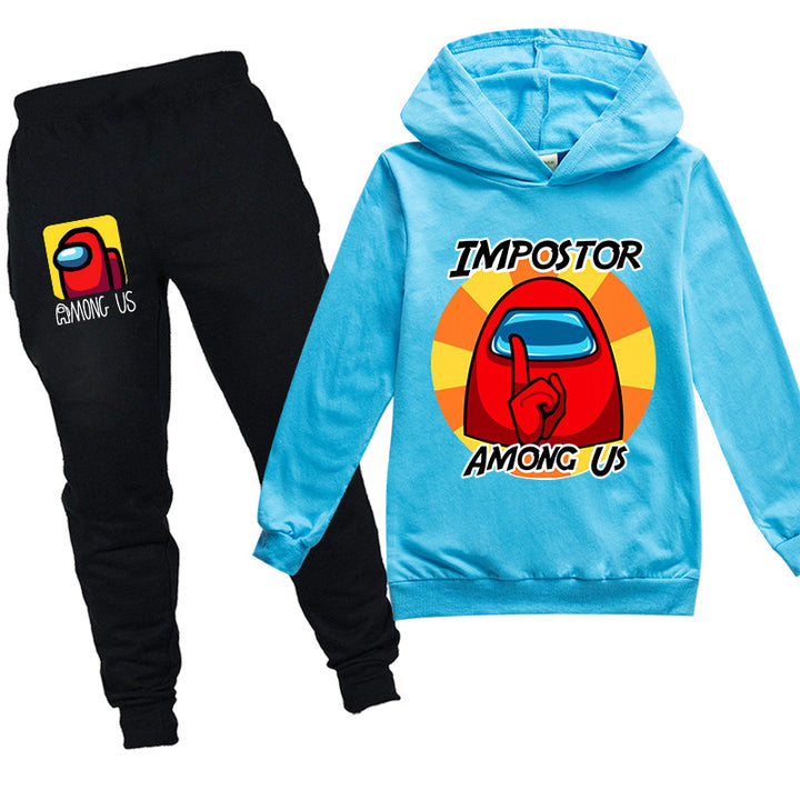 Kids Among Us Impostor  Hoodie and Pants 2pcs - mihoodie