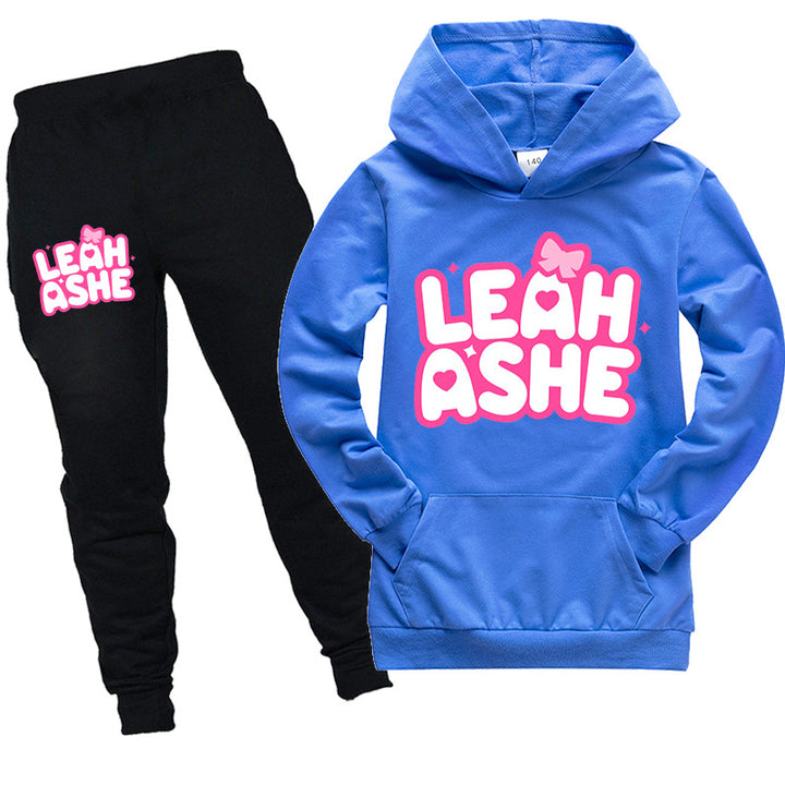 Kids Leah Ashe Hooded Shirt and Pants - mihoodie