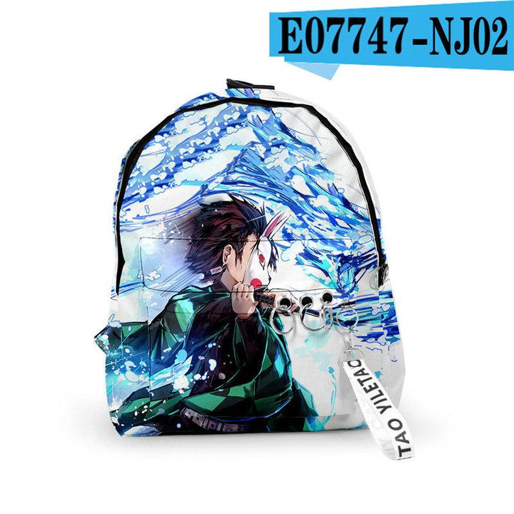 Demon slayer 3D Guimie Printed School Backpack Fashion Student Backpacks - mihoodie