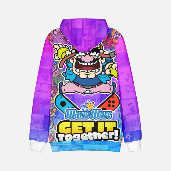 Kids WarioWare  Get It Together 3D Hoodie - mihoodie