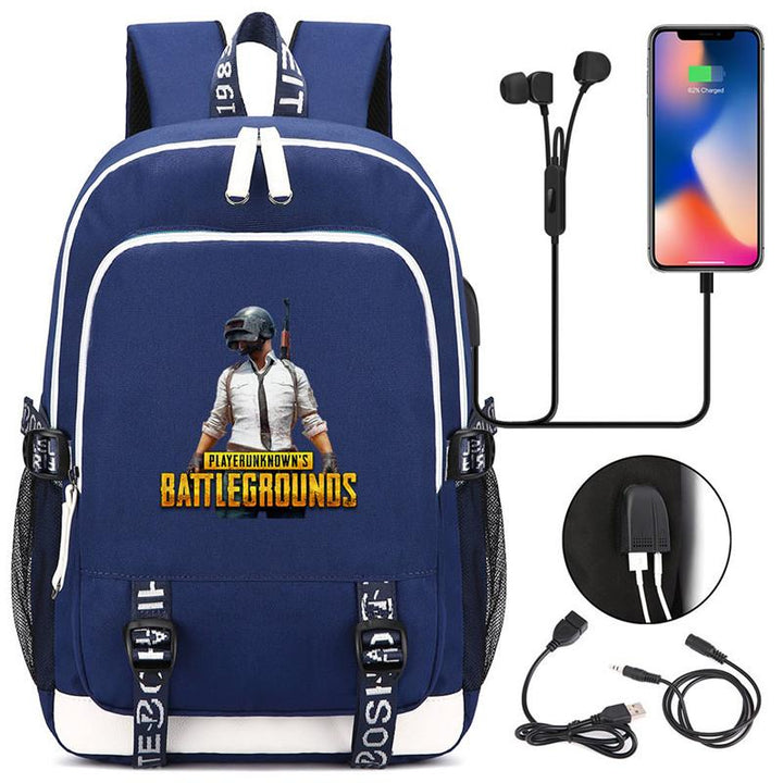 PUBG Stylish Laptop Backpacks for Boys Girls  School Bag - mihoodie