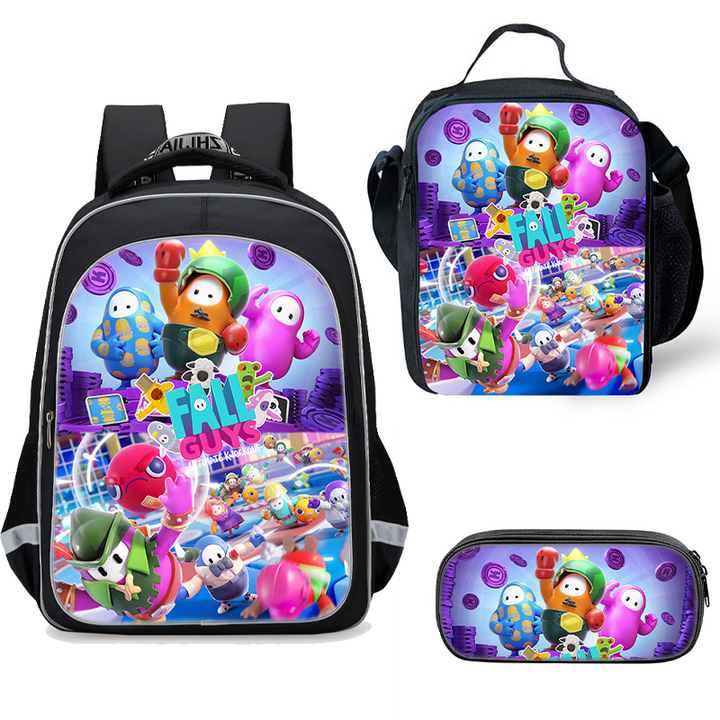 Kids Cartoon School Bag  Lunch Bag Pencil Case - nfgoods