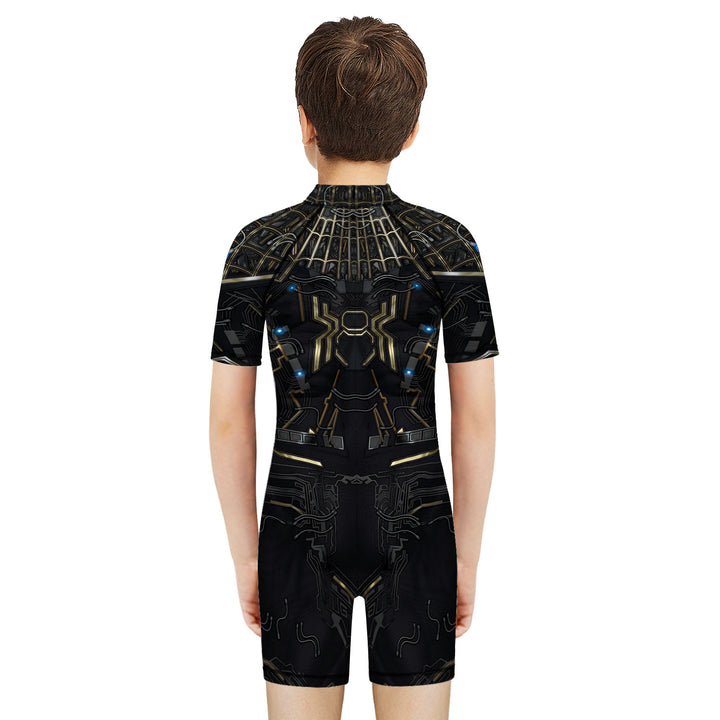 Kids Black Panther  One-piece Swimsuit - mihoodie