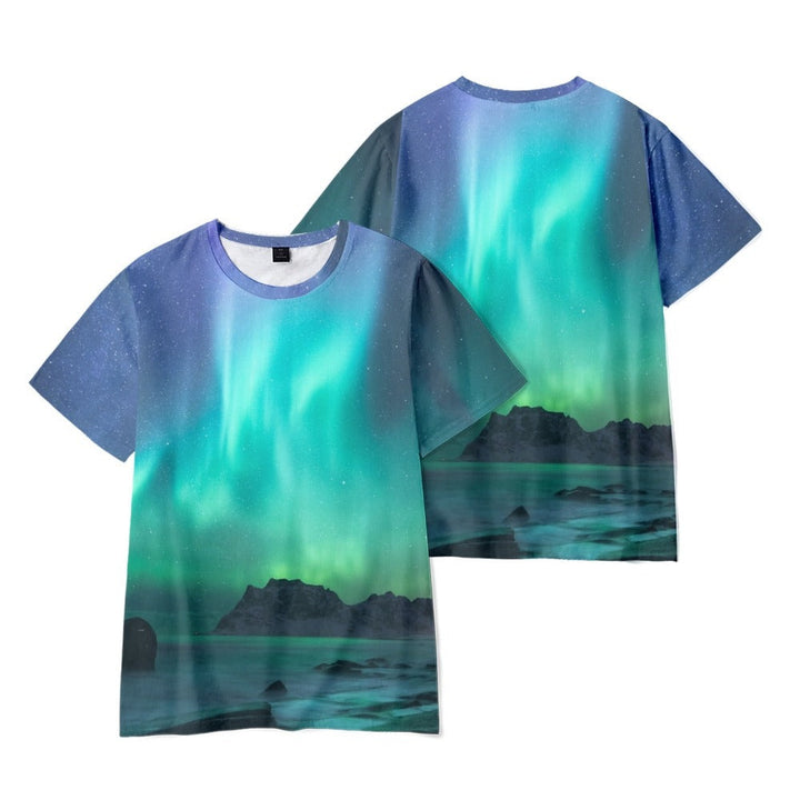 Fashion Aurora Borealis　T-shirt - mihoodie