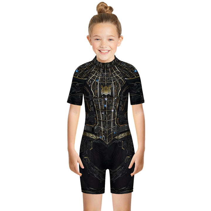 Kids Black Panther  One-piece Swimsuit - mihoodie