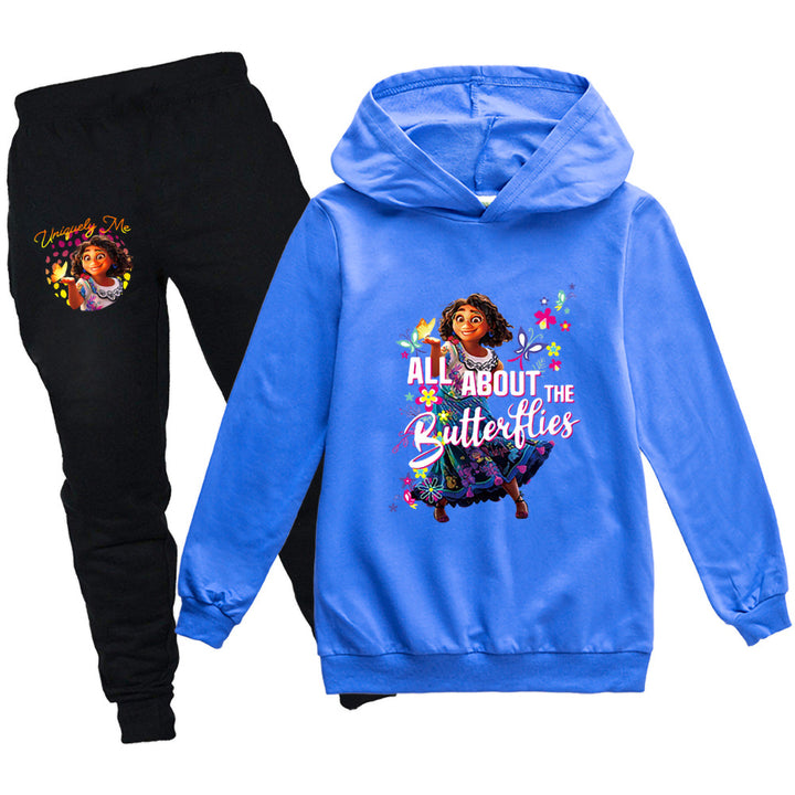 Kids Encanto Mirabel Hooded Shirt and Pants 2pcs - mihoodie