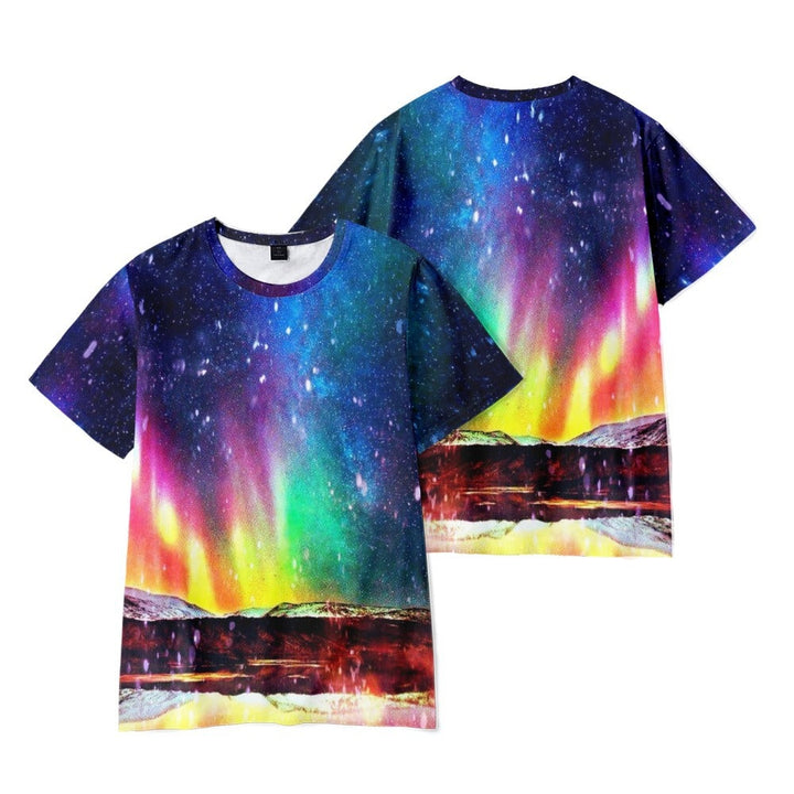 Fashion Aurora Borealis　T-shirt - mihoodie