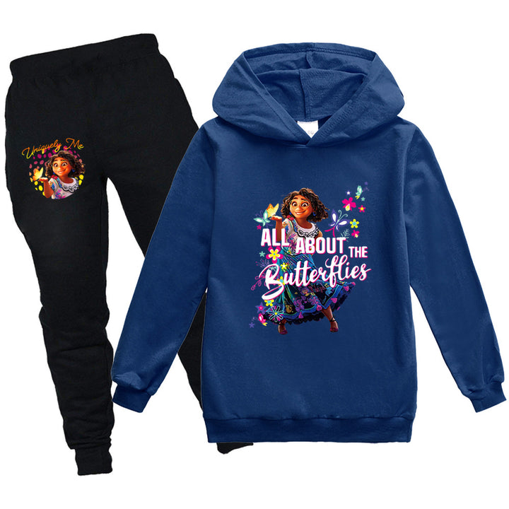 Kids Encanto Mirabel Hooded Shirt and Pants 2pcs - mihoodie