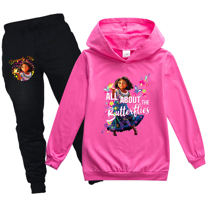 Kids Encanto Mirabel Hooded Shirt and Pants 2pcs - mihoodie