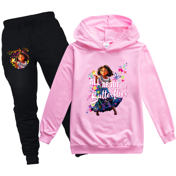 Kids Encanto Mirabel Hooded Shirt and Pants 2pcs - mihoodie