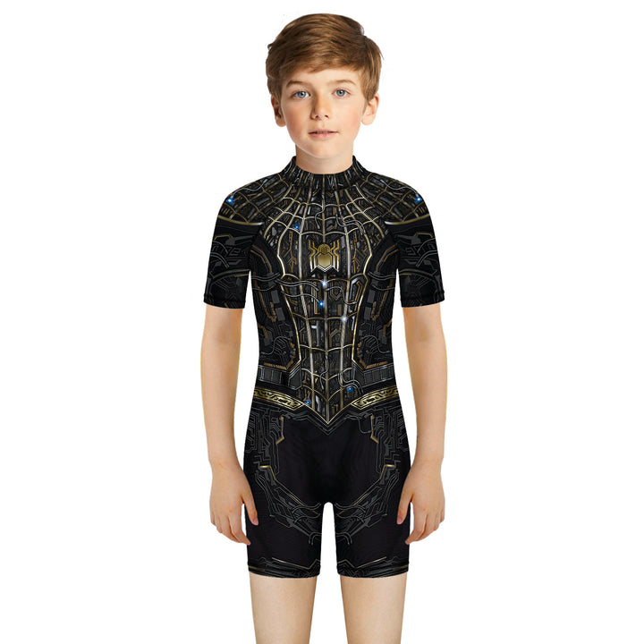 Kids Black Panther  One-piece Swimsuit - mihoodie